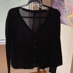 Urban Outfitters soft waffle knit long sleeve